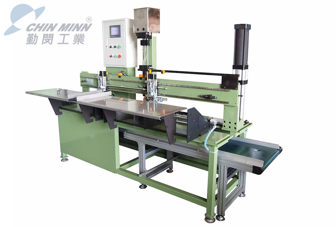 semi automatic drawer channel assembly machine